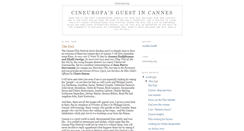 Desktop Screenshot of cineuropeanincannes.cineuropa.org