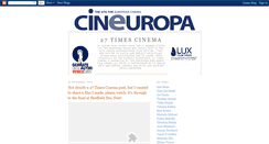 Desktop Screenshot of 27timescinema.cineuropa.org