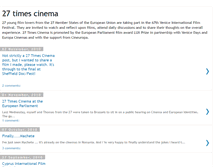 Tablet Screenshot of 27timescinema.cineuropa.org