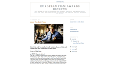 Desktop Screenshot of efareviews.cineuropa.org