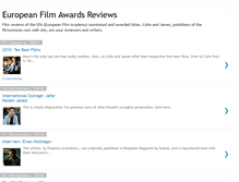 Tablet Screenshot of efareviews.cineuropa.org